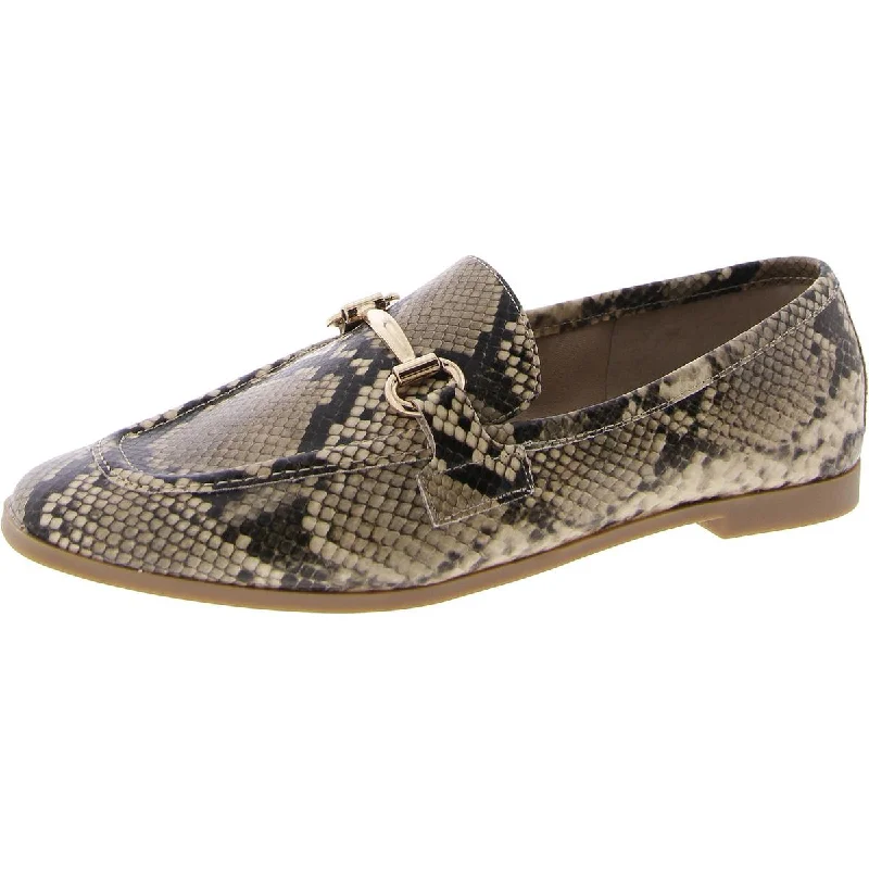 Loafers for dewy park trails -Steve Madden Womens Change Faux Leather Embellished Loafers