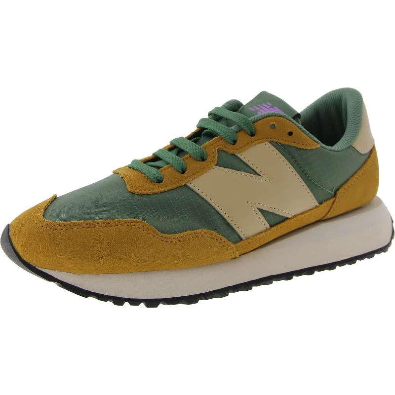 Running shoes with modern vibes -New Balance Mens 237 Lace-Up Fitness Running & Training Shoes