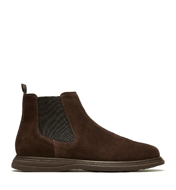 Boots for men with swollen toes -LUTHER MEN'S SUEDE BOOT