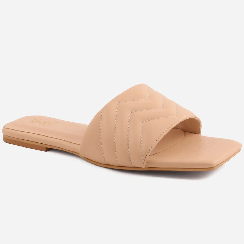 Slippers for indoor lovers -Women "NATALIE" Flat Slippers