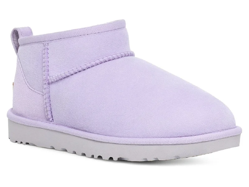 Boots with firm heel traction -UGG: Ultra Mini in Sage Blossom