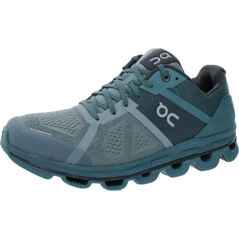 Running shoes with tough designs -On Running Mens Cloud Ace Fitness Workout Athletic and Training Shoes