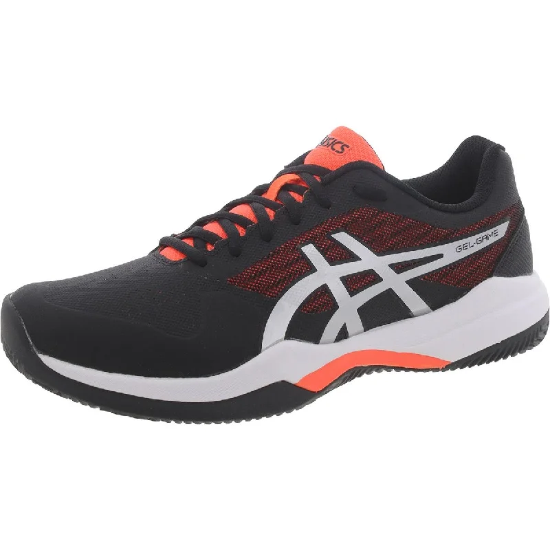 Running shoes for quick jogs -Asics Mens Leather Lace-Up Running & Training Shoes