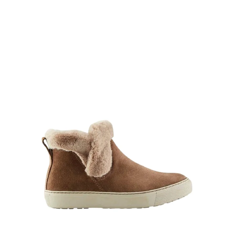 Women's Duffy Waterproof Winter Sneaker In Draft Suede