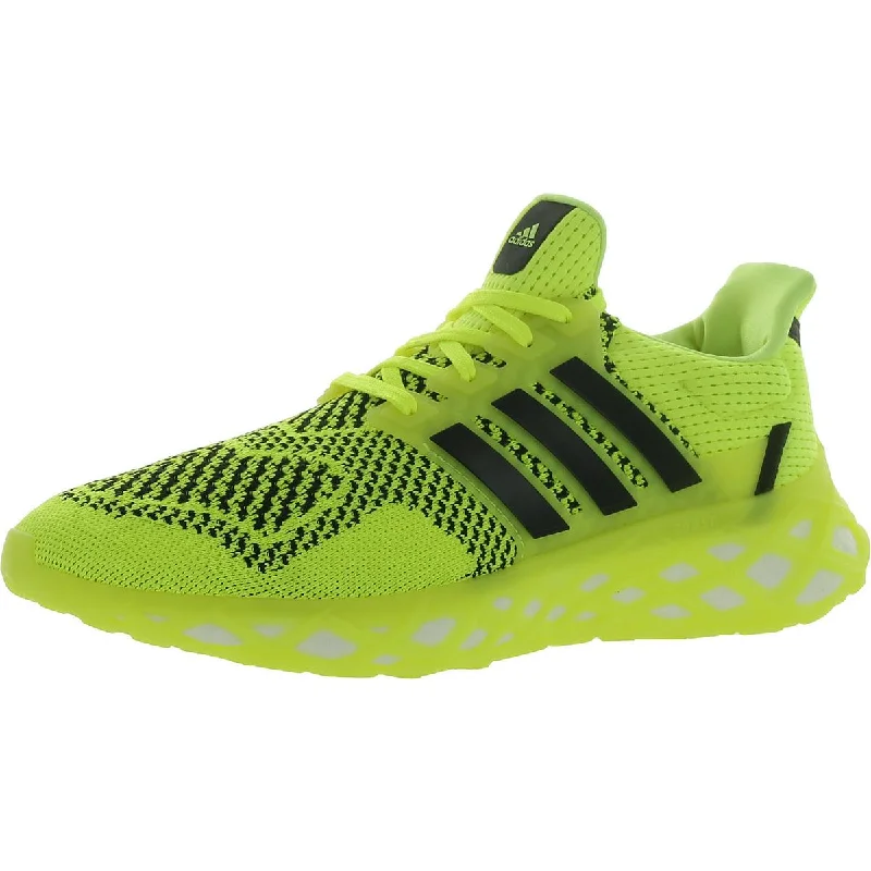 Running shoes with tough uppers -Adidas Mens ULTRABOOST WEB DNA Trainer Fitness Running & Training Shoes