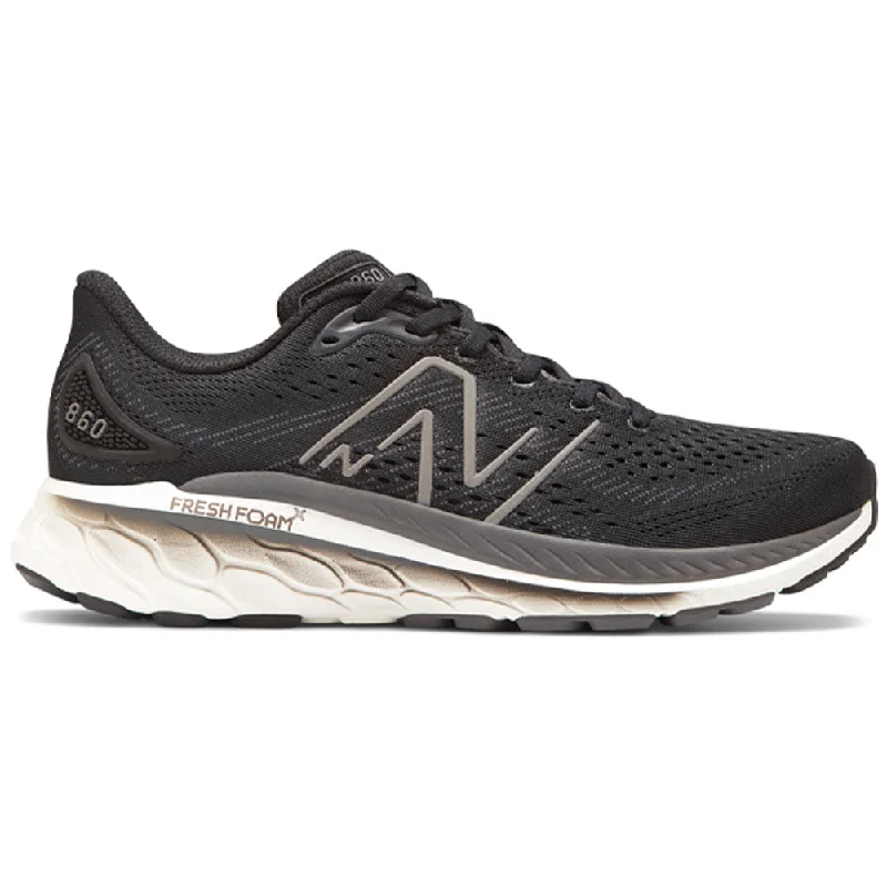 New Balance Fresh Foam X 860v13 Sneaker Black With White And Magnet (Men's)