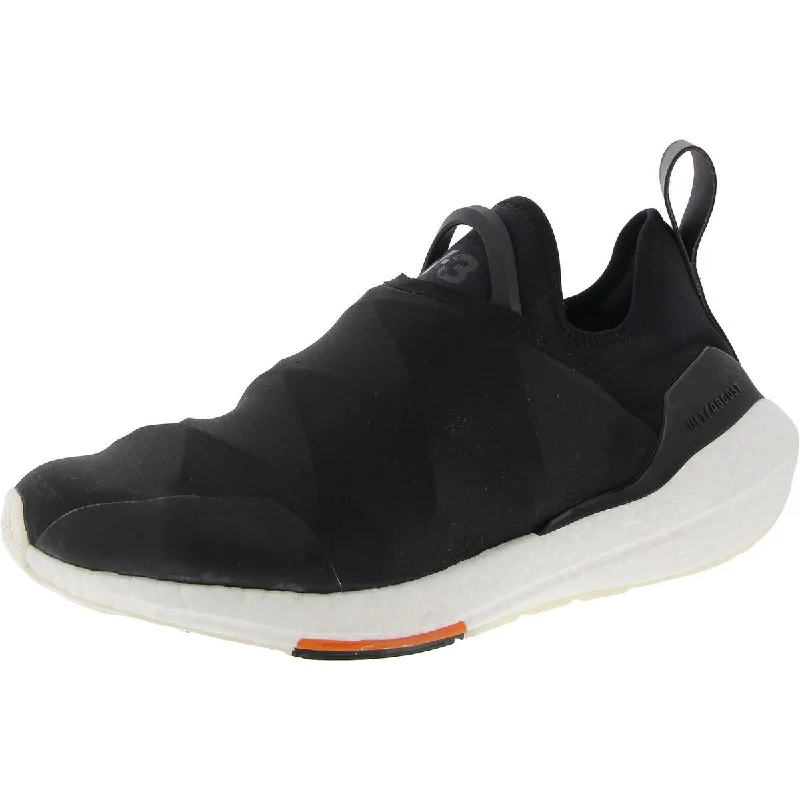 Running shoes with thick soles -Adidas Mens Y-3 UL ULTRABOOST 22 Trainer Fitness Running & Training Shoes