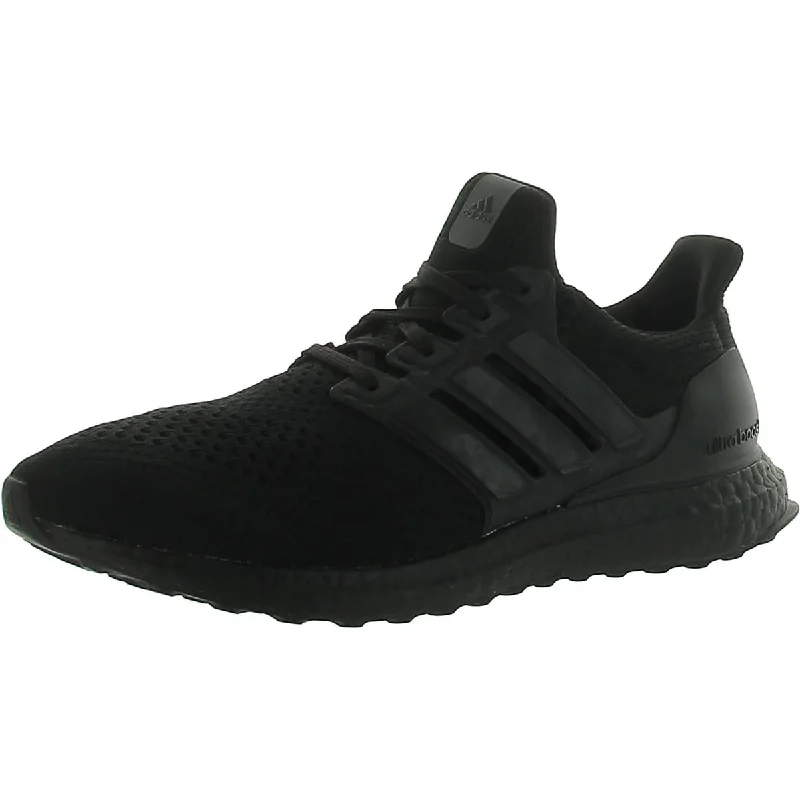 Running shoes with solid heels -Adidas Mens Ultraboost 1.0 Fitness Workout Running & Training Shoes