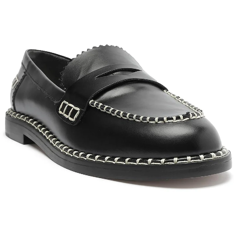 Loafers for long dusk suppers -Schutz Womens Christie Leather Slip-On Loafers