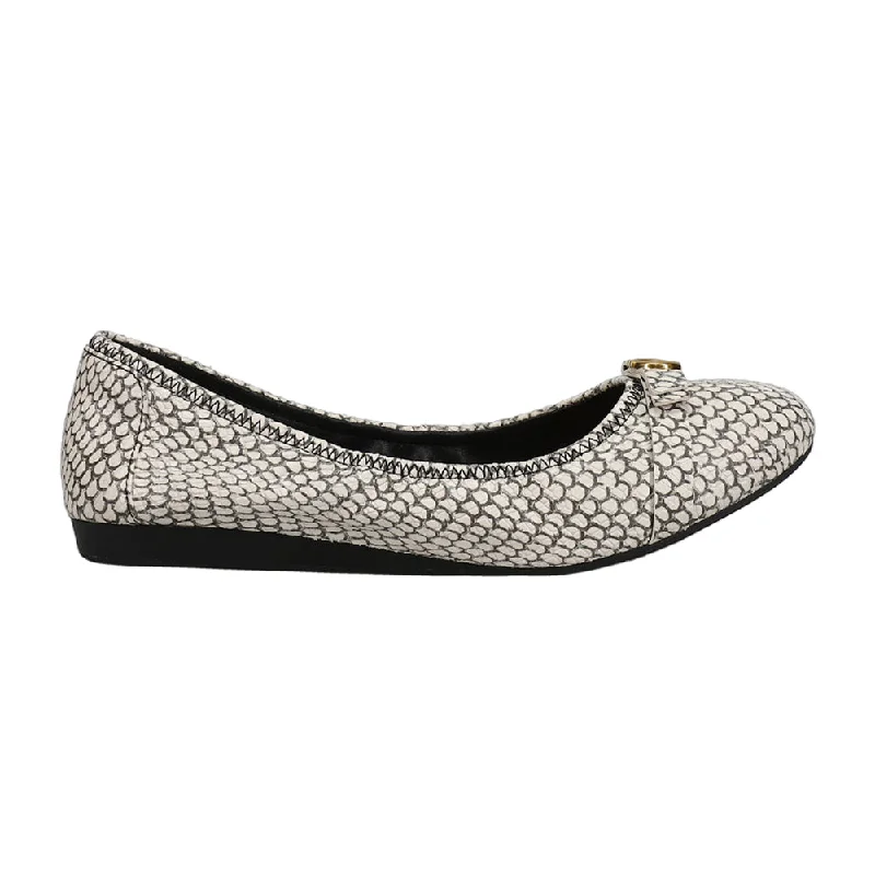 Flats for home workouts -Tova Bow Ballet Flats