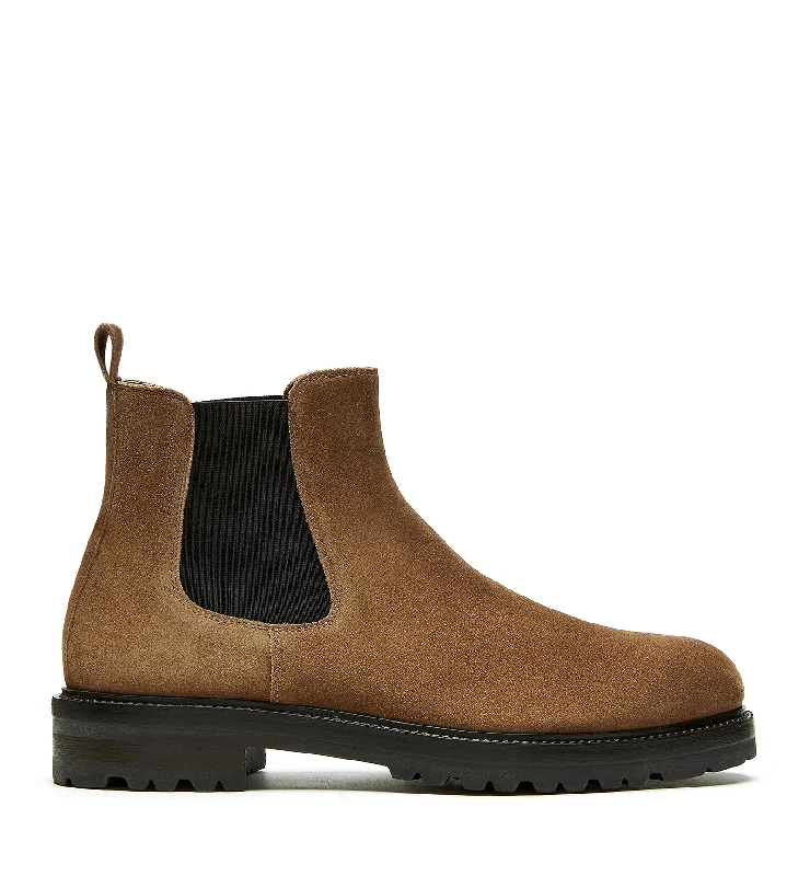 Boots for all-day rainy comfort -LEV MEN'S SUEDE BOOT