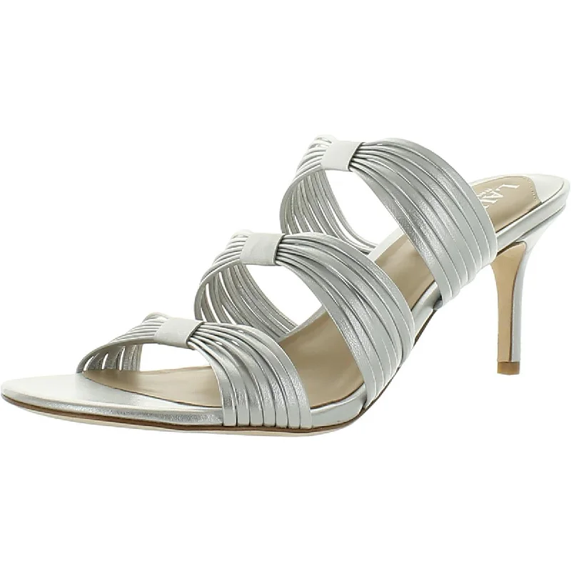 Sandals with water-tight strap piles -Lauren Ralph Lauren Womens Leather Mule Sandals