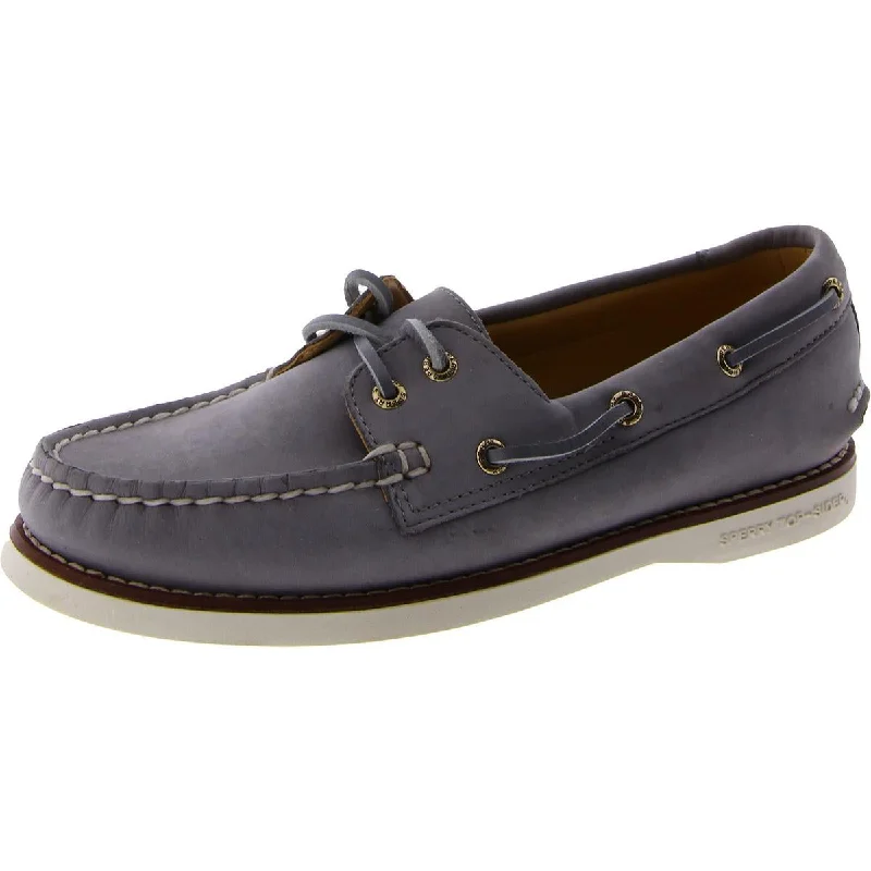 Loafers for breezy patio walks -Sperry Womens Lace-Up Slip On Loafers