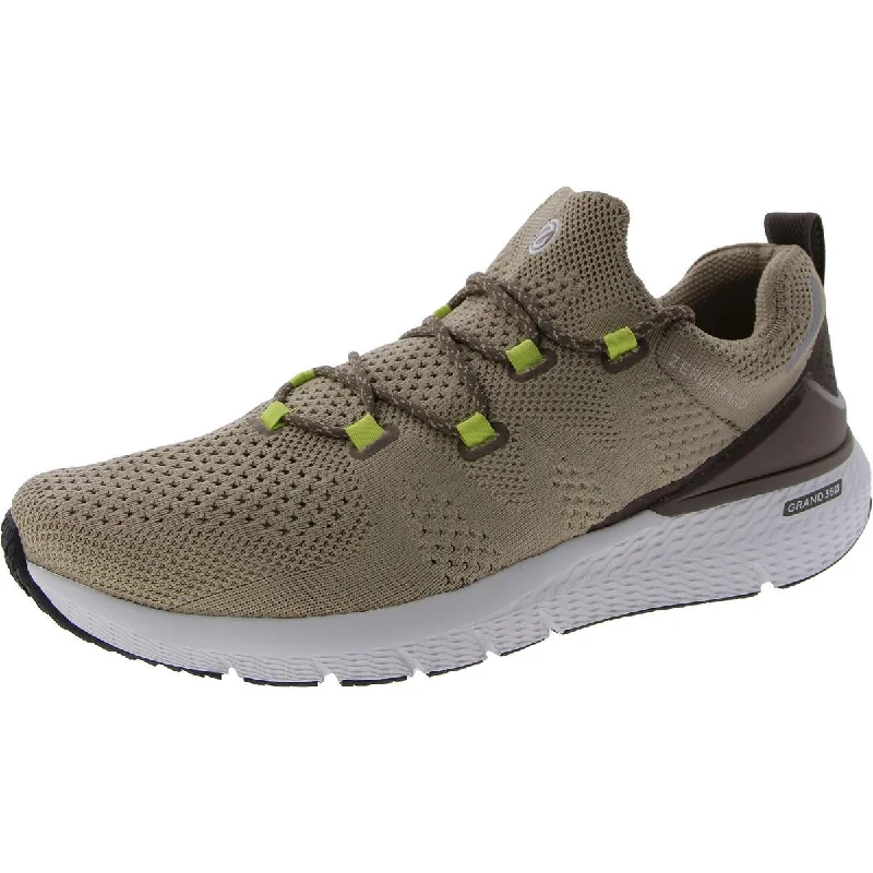 Running shoes for race practice -Cole Haan Mens Overtake Lite Knit Fitness Running & Training Shoes