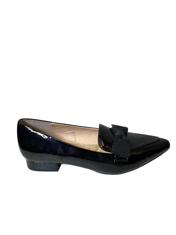 Unique flats with craft touch -Shoes Flats By Adrienne Vittadini In Black, Size: 10