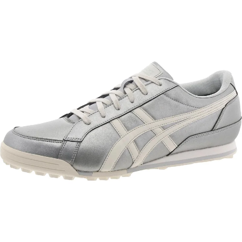 Running shoes with reliable traction -Asics Mens Gel-Preshot Classic 3 Faux Leather Running & Training Shoes