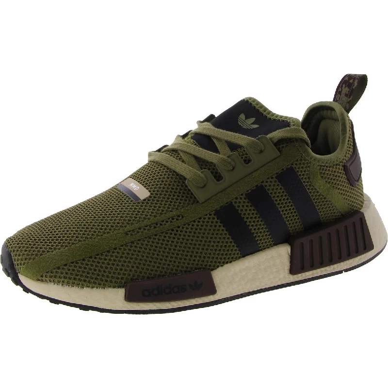 Running shoes with neon hues -adidas Originals Mens NMD_R1 Lace-Up Fitness Running & Training Shoes