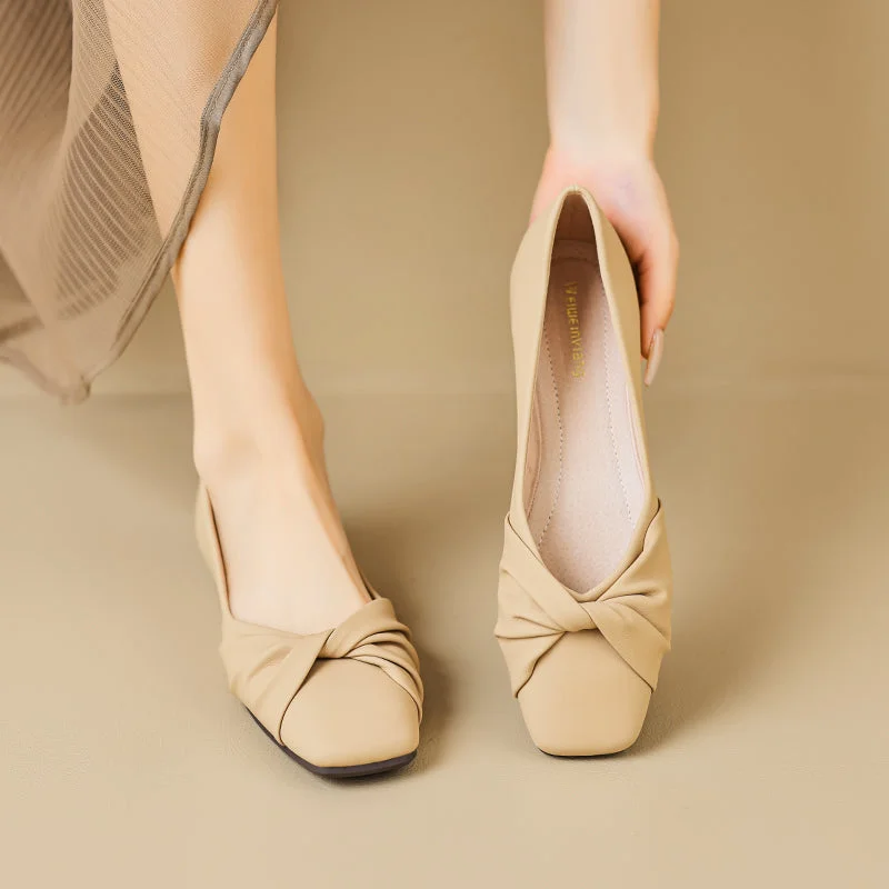 Flats for rainy day strolls -Women Summer Stylish Minimalist Casual Soft Flats