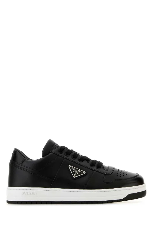 PRADA Leather Downtown Sneaker for Men - Size 25S