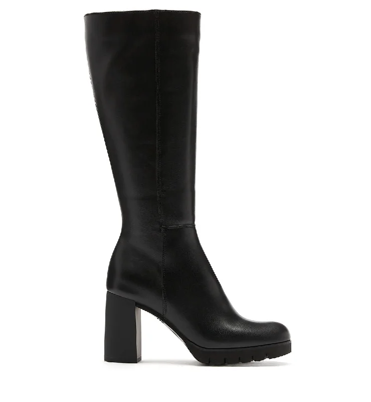 Boots with vented mesh panels -MILES LEATHER BOOT