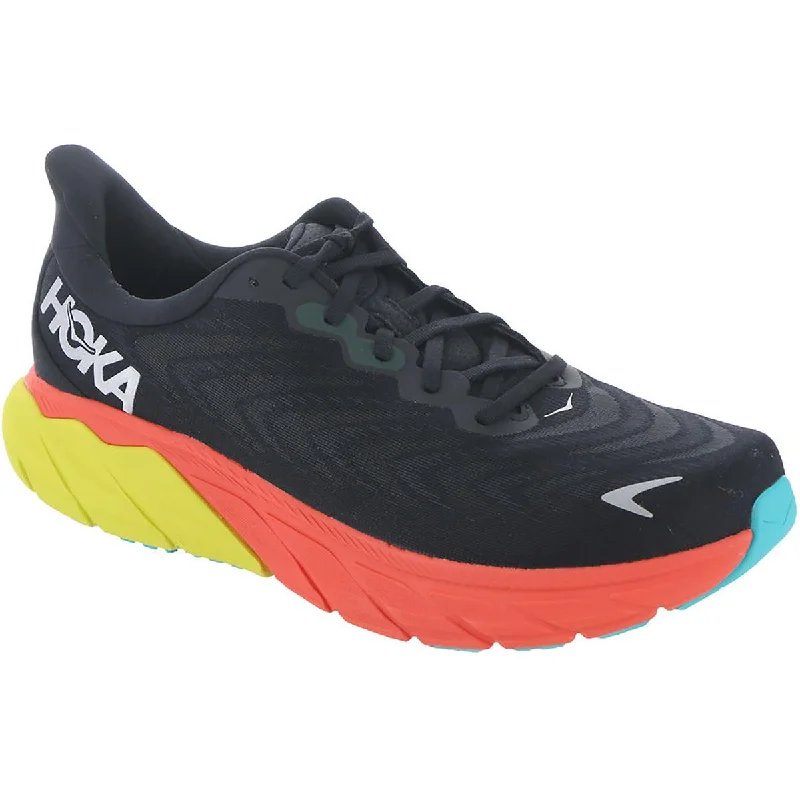 Running shoes for weekend runs -Hoka One One Mens Arahi 6 Fitness Workout Running Shoes