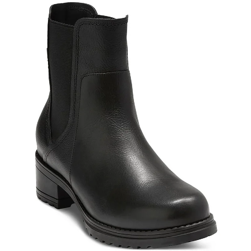 Boots for sunny rainy vibes -Cole Haan Womens Camea Faux Leather Ankle Chelsea Boots