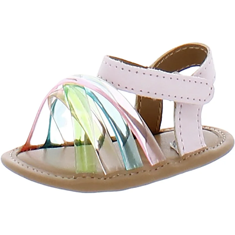 Sandals with cool shore hush -Baby Deer Infant Faux Leather Slingback Sandals