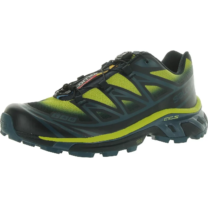 Running shoes with soft heels -Salomon Mens XT-6 Skyline Lace-Up Fitness Running & Training Shoes