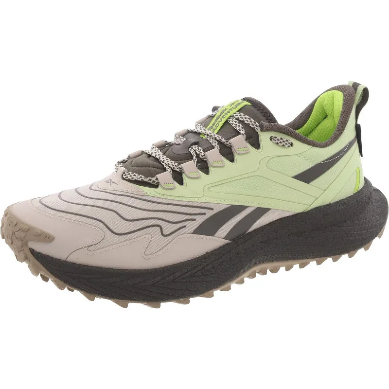 Running shoes with neon accents -Reebok Mens Floatride Energy 5 Adventure Gym Fitness Running & Training Shoes