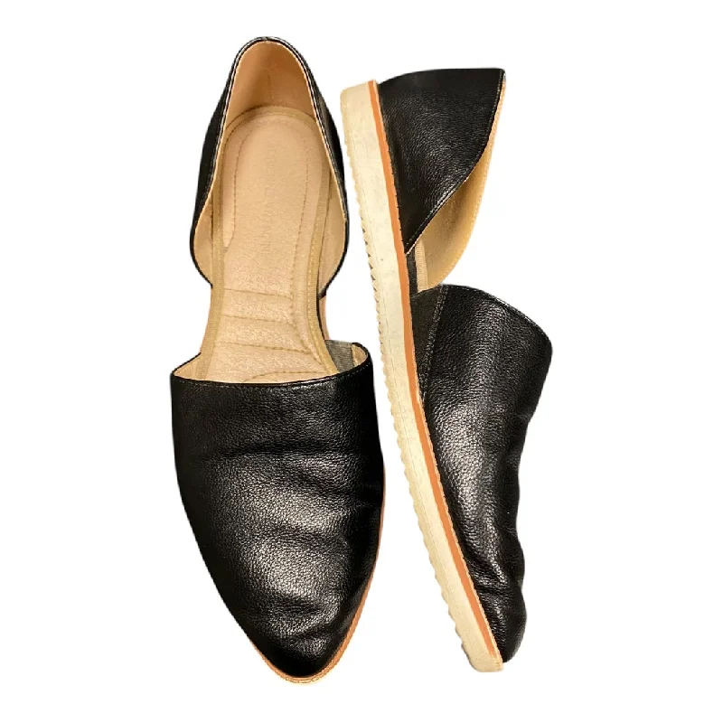 Flats for foggy mornings -Shoes Flats By Adrienne Vittadini In Black, Size: 9