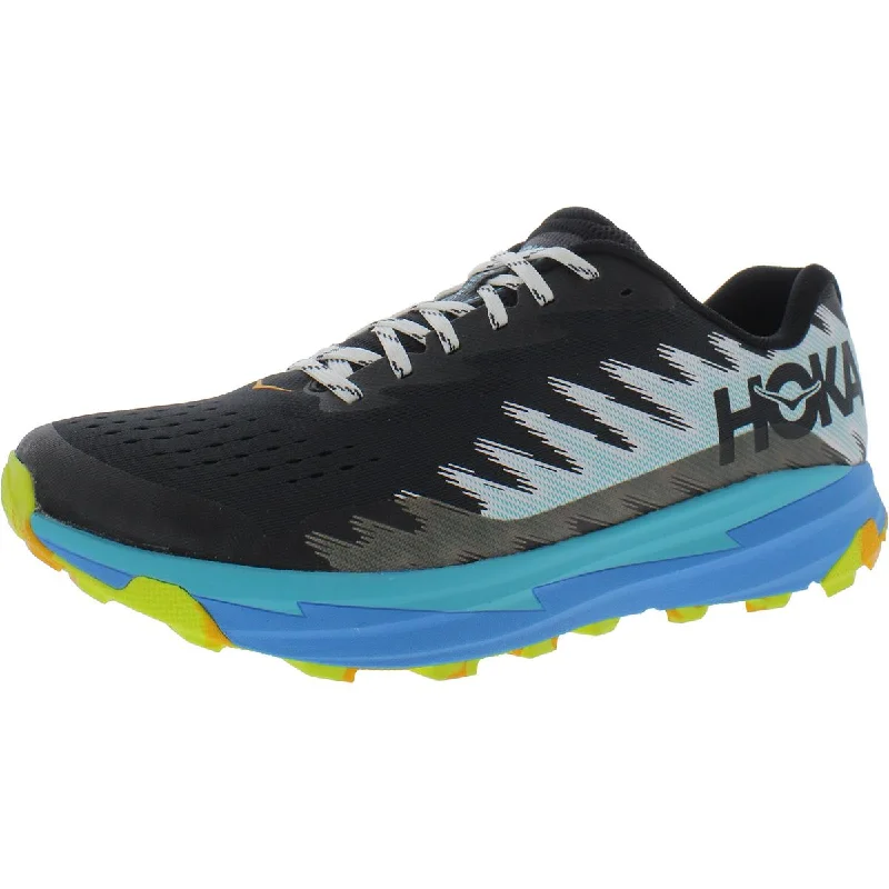 Running shoes with bumpy jogs -Hoka One One Mens Torrent 3 Performance Fitness Running & Training Shoes