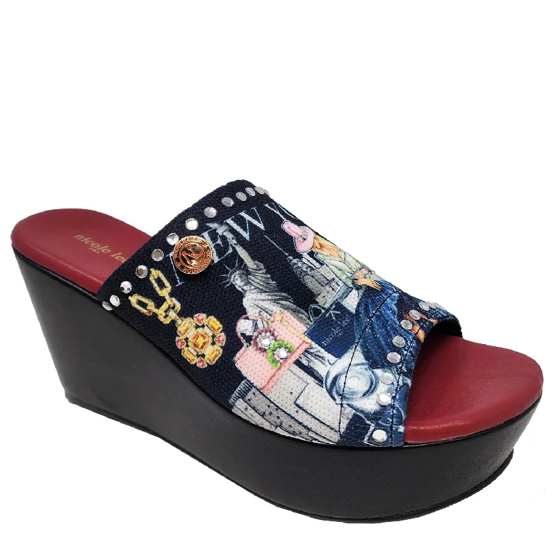 Sandals with mellow shore hush -CASUAL WEDGE SANDALS