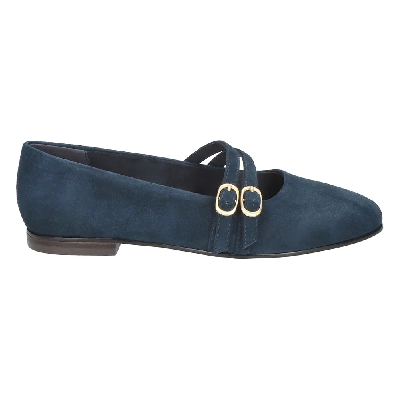 Designer flats for luxe lounging -Davenport Mary Jane Flats