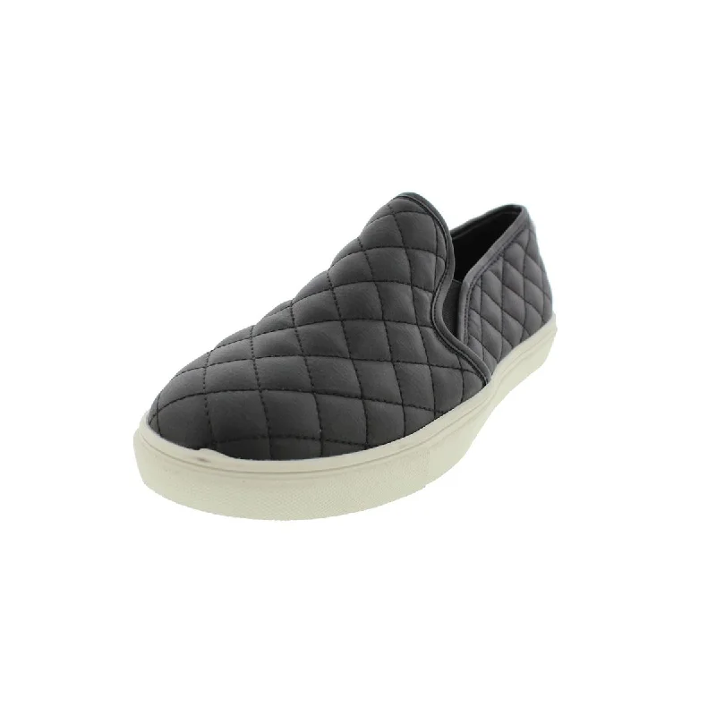 Loafers with textured sole grips -Steve Madden Womens Ecentrcq Quilted Loafers