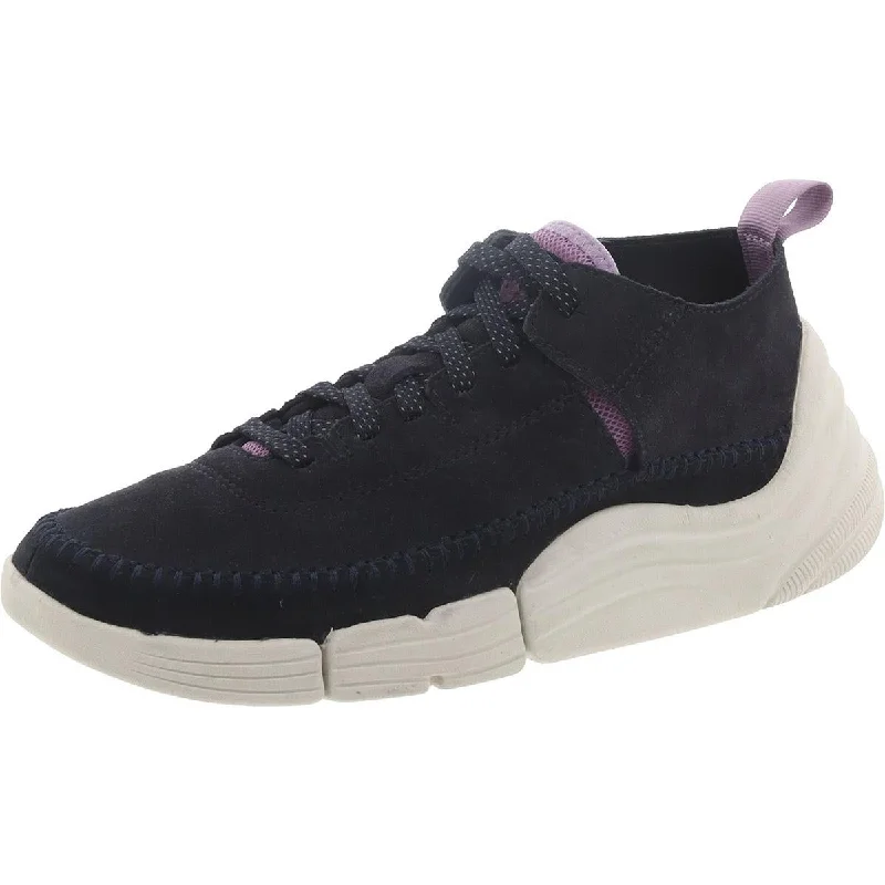 Running shoes for heavy-duty runs -Clarks Mens Trigenic Rev Suede Lifestyle Running & Training Shoes