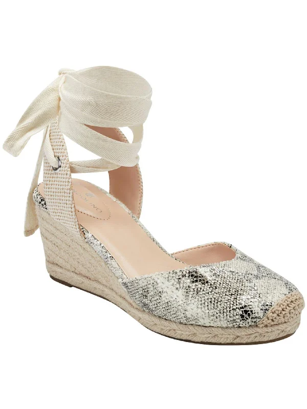 High heels for fashion fans -Nettie2 Womens Padded Insole Espadrilles Wedge Heels