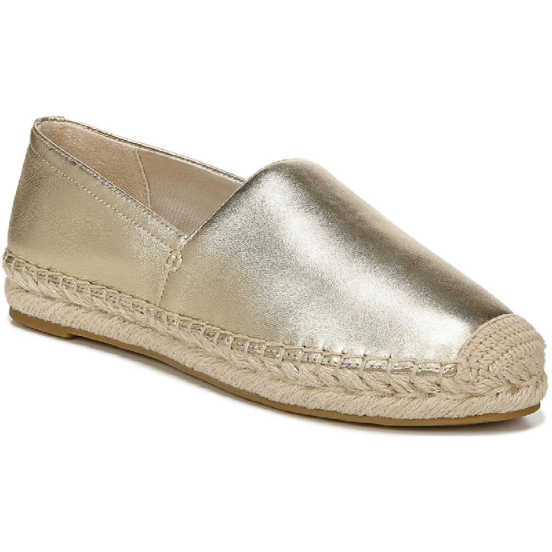 Loafers with light heel fabrics -Sam Edelman Womens Karlita Leather Espadrille Fashion Loafers