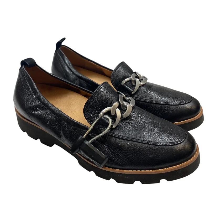 Elegant flats for night strolls -Shoes Flats By Vionic In Black, Size: 8.5