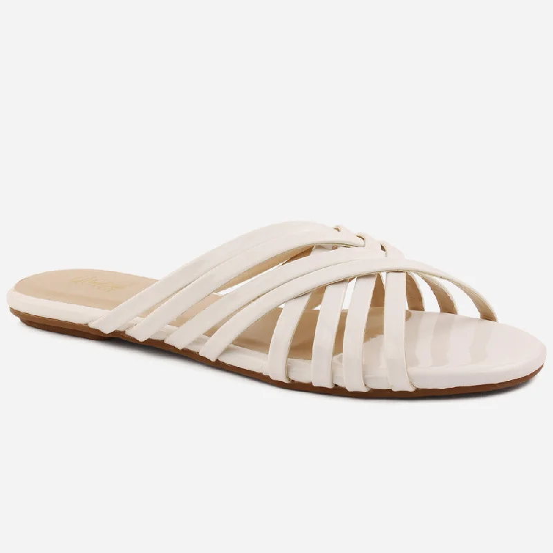 Slippers with soft linings -Women "TERI" Classic Slip on Style Slippers