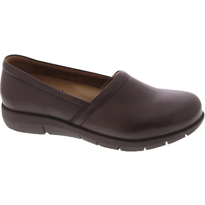 Loafers for long dusk dinners -SoftWalk Womens Adora 2.0 Leather Slip-On Loafers