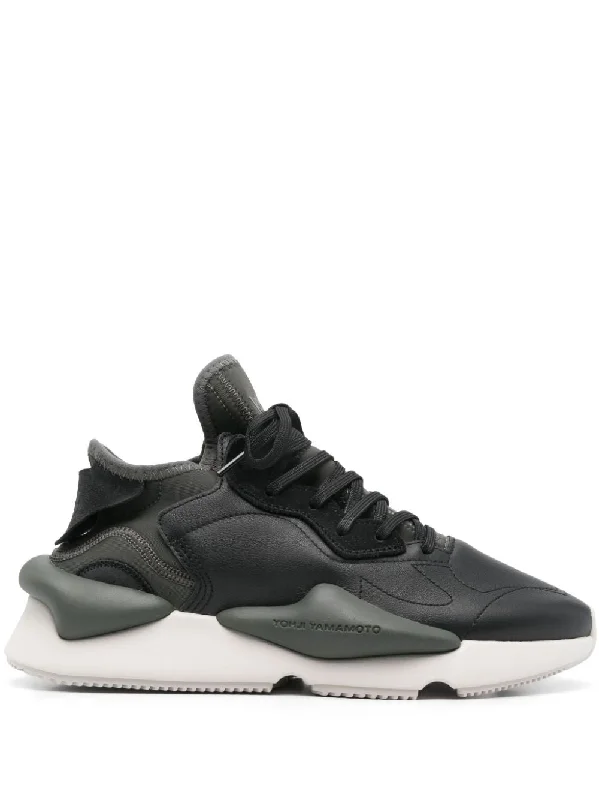 Y-3 Men's Sneakers: FW24 Stylish High-Top Design