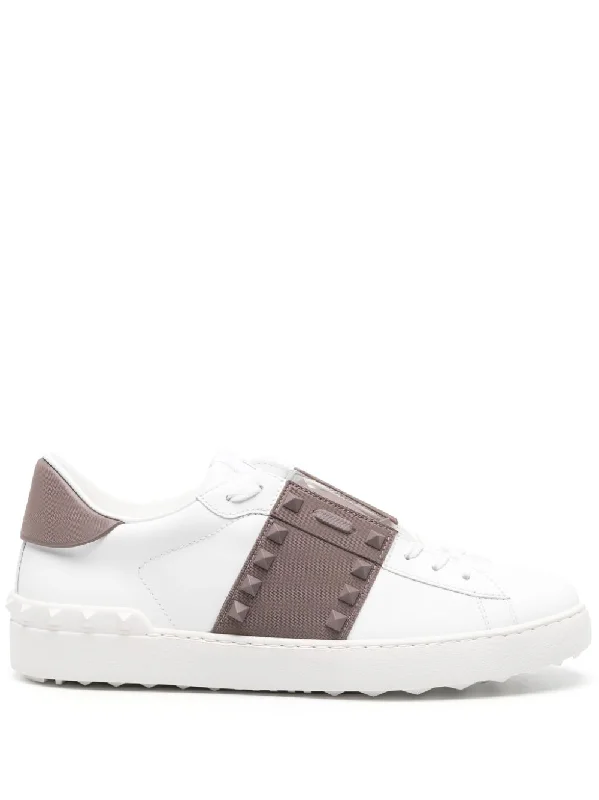 VALENTINO GARAVANI Rockstud Leather Sneakers