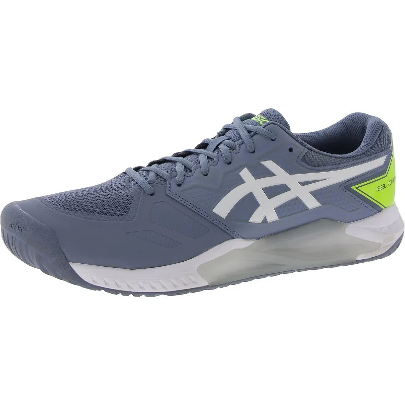 Running shoes for long trails -Asics Mens Gel-Challenger 13 Knit Fitness Running & Training Shoes