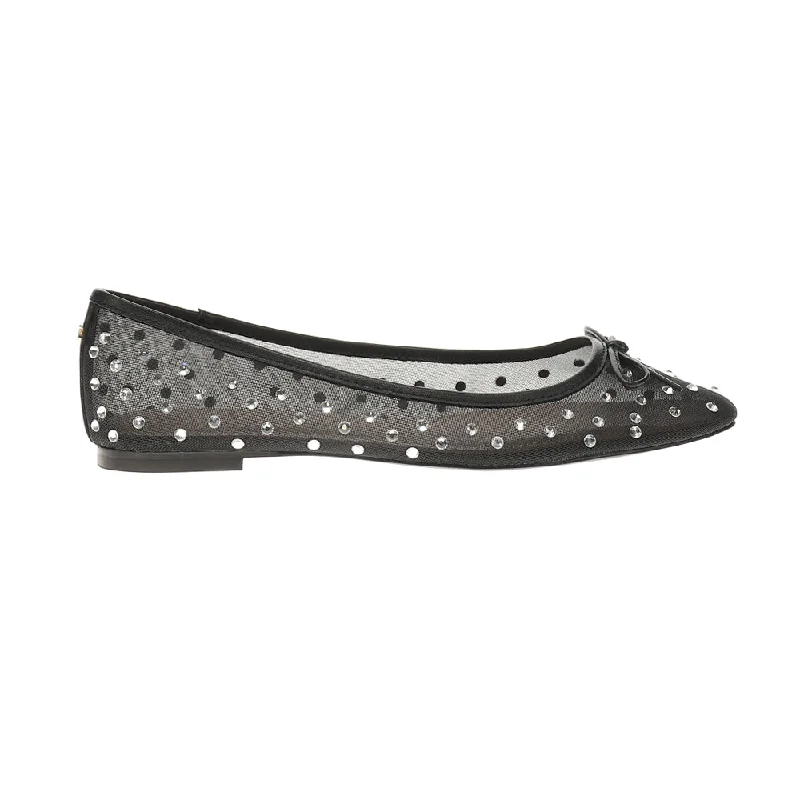 Flats for relaxed vibes -Sadie Rhinestone Ballet Flats