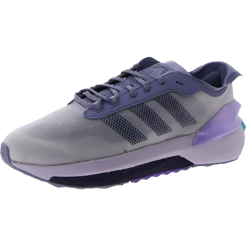 Running shoes for race practice -Adidas Mens Avryn Fitness Workout Running & Training Shoes