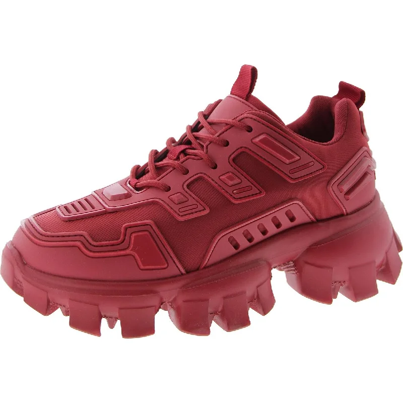 Running shoes for team training -Steve Madden Mens Ponce Lace-Up Chunky Running & Training Shoes