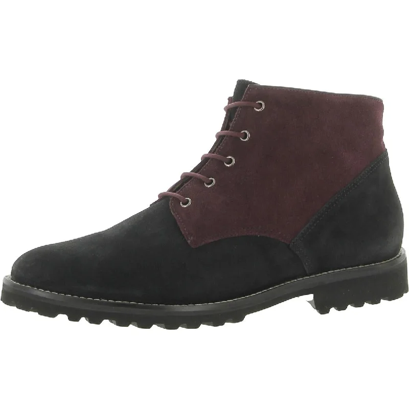 Black/Wine Suede