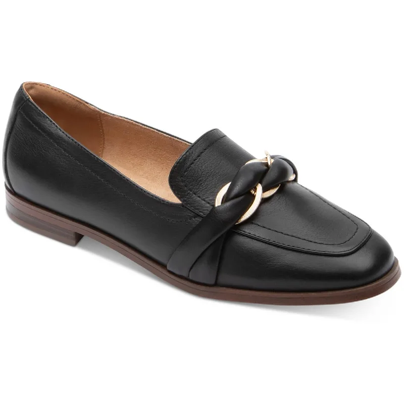 Loafers for all-day casual comfort -Rockport Womens Susana Penny Leather Slip-On Loafers