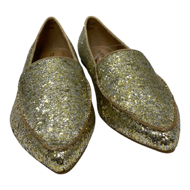 Flats for night strolls -Shoes Flats By Torrid In Gold, Size:8