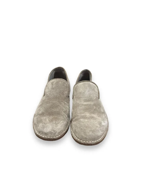 Flats with tough fabric -Shoes Flats By Vince In Grey, Size: 8.5